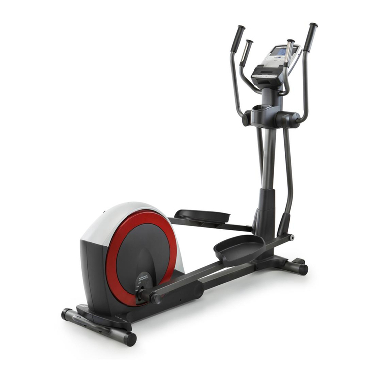 Pro-Form 10.0 Ze Elliptical manual