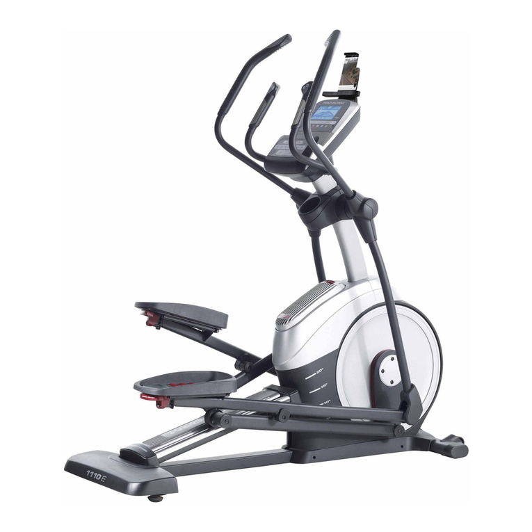 Pro-Form 1110 E Elliptical User manual