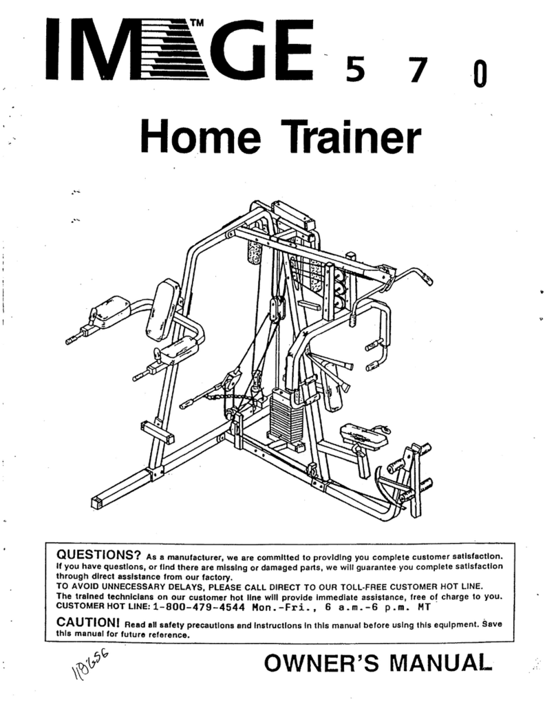 Image 570 Home Trainer manual
