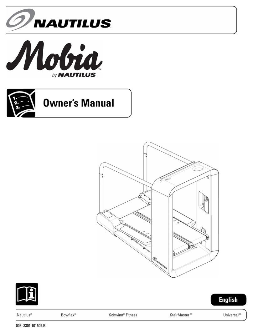 Nautilus Mobia User manual