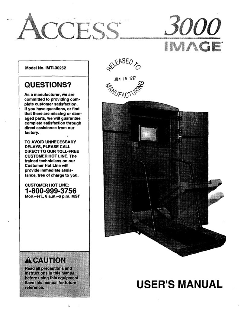 Image Advanced 3000 Treadmill manual