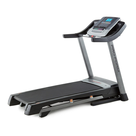 Pro-Form 1350 Zlt Treadmill User guide