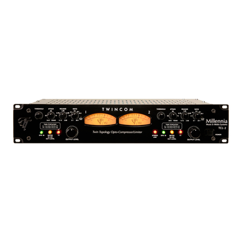 Millennia TCL-2 User manual