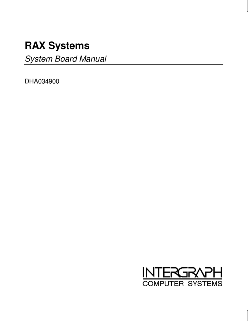 Intergraph S1832DL Tiger 100 System board manual