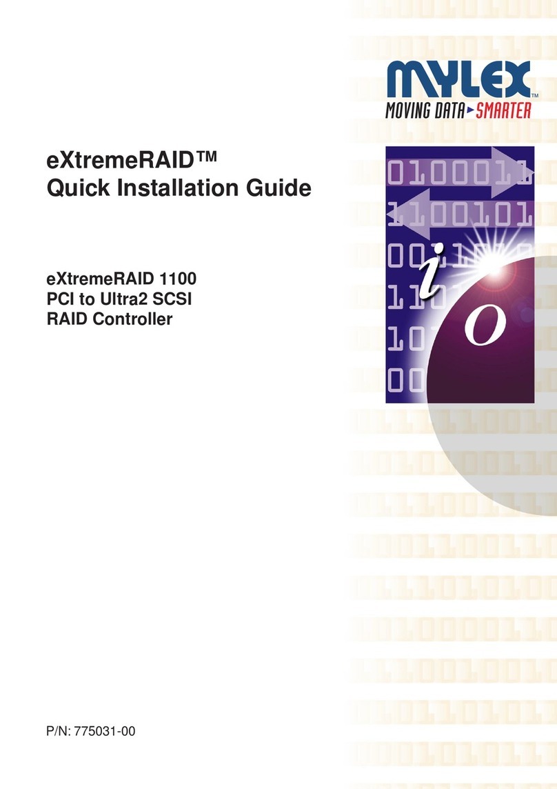 Mylex eXtremeRAID User manual