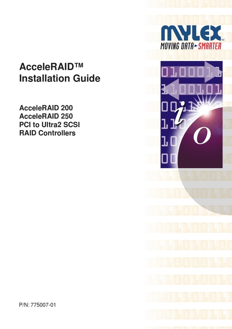 Mylex AcceleRAID 200 User manual