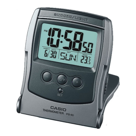 Casio PQ-65S User manual