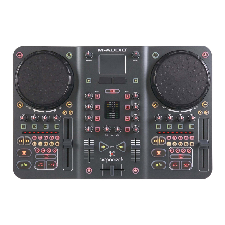M-Audio Torq Xponent user guide