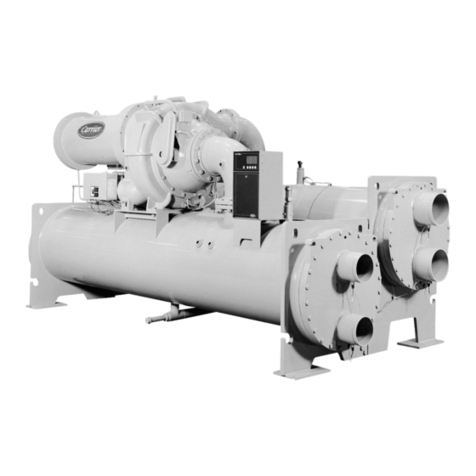 Carrier HERMETIC CENTRIFUGAL LIQUID CHILLERS 19XR Product data