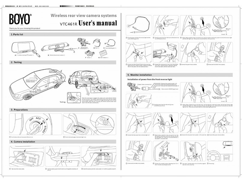 Boyo VTC461R User manual