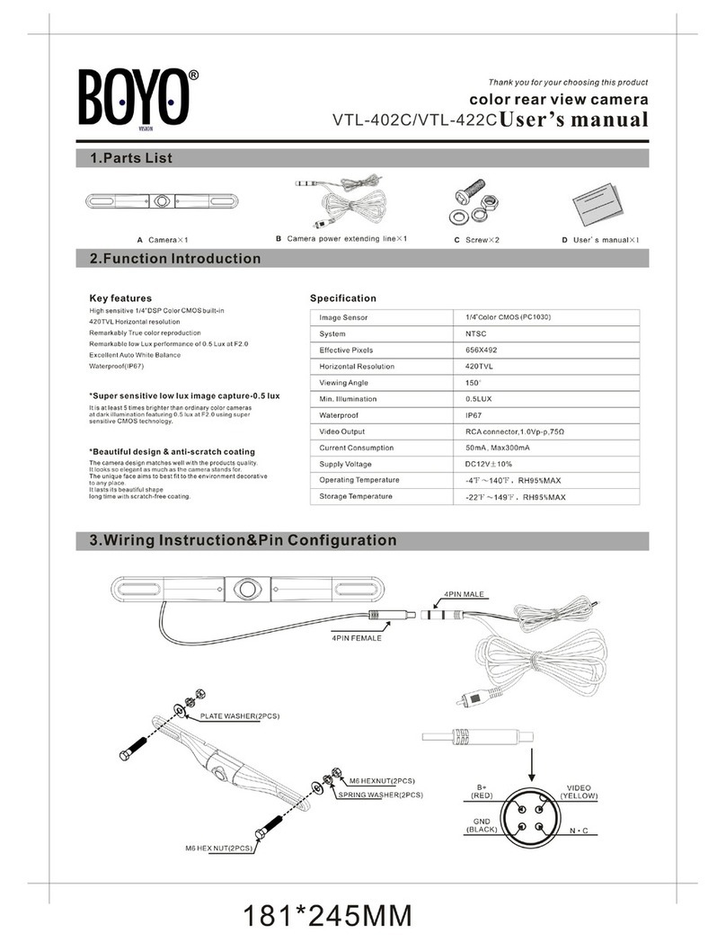 Boyo VTL-402C User manual