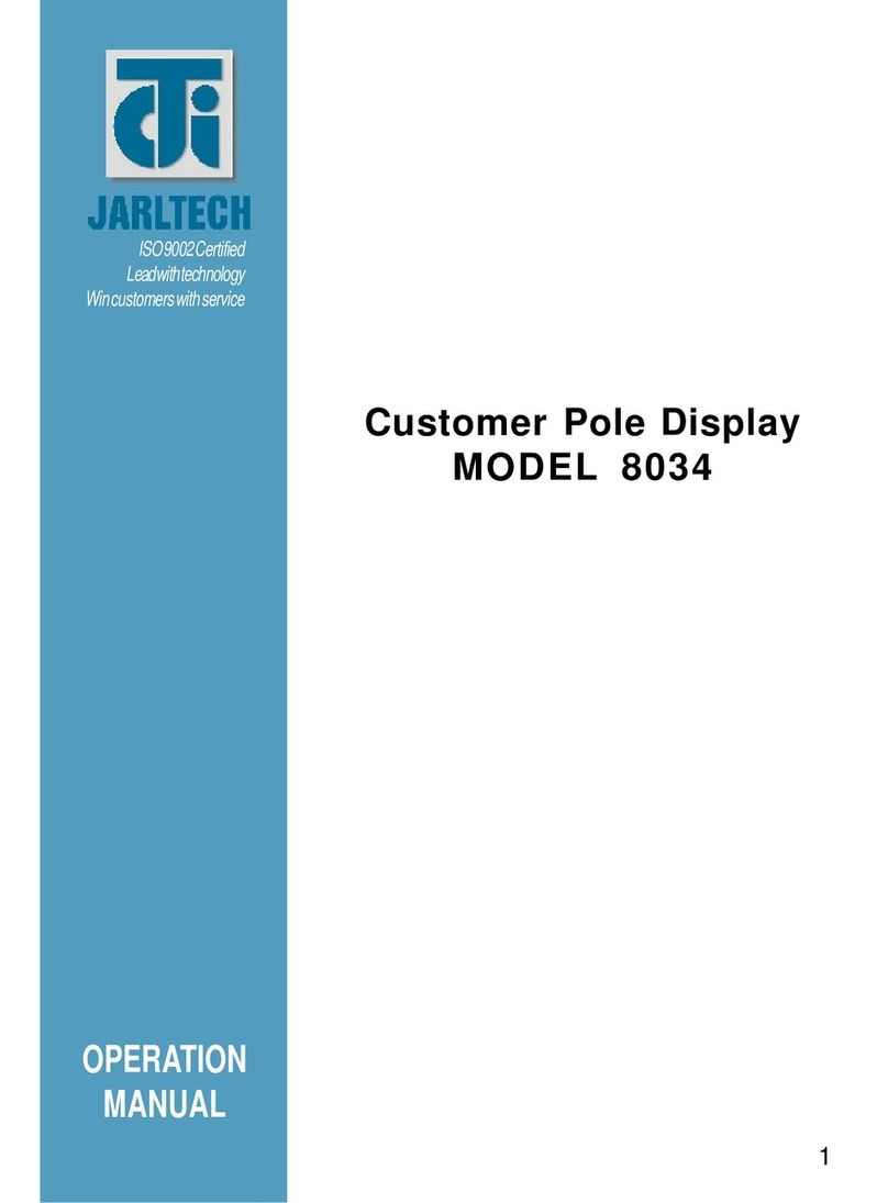 JARLTECH 8034 User manual