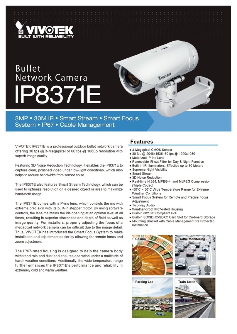 Vivotek IP8371E User manual