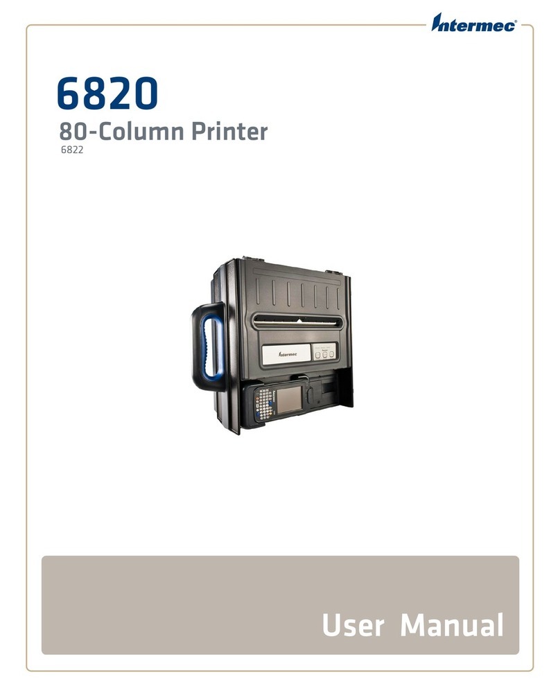 Intermec 6820 Series User manual