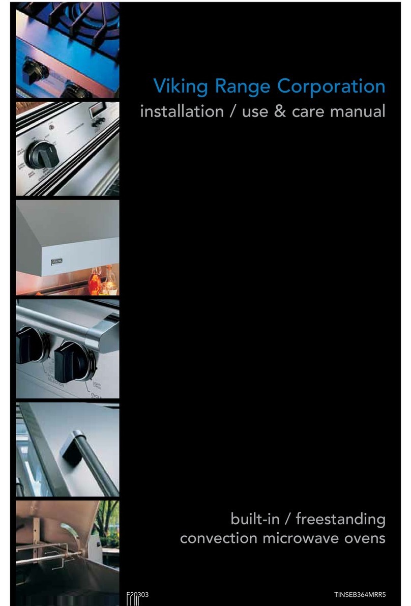 Viking Built-In Instructions for use