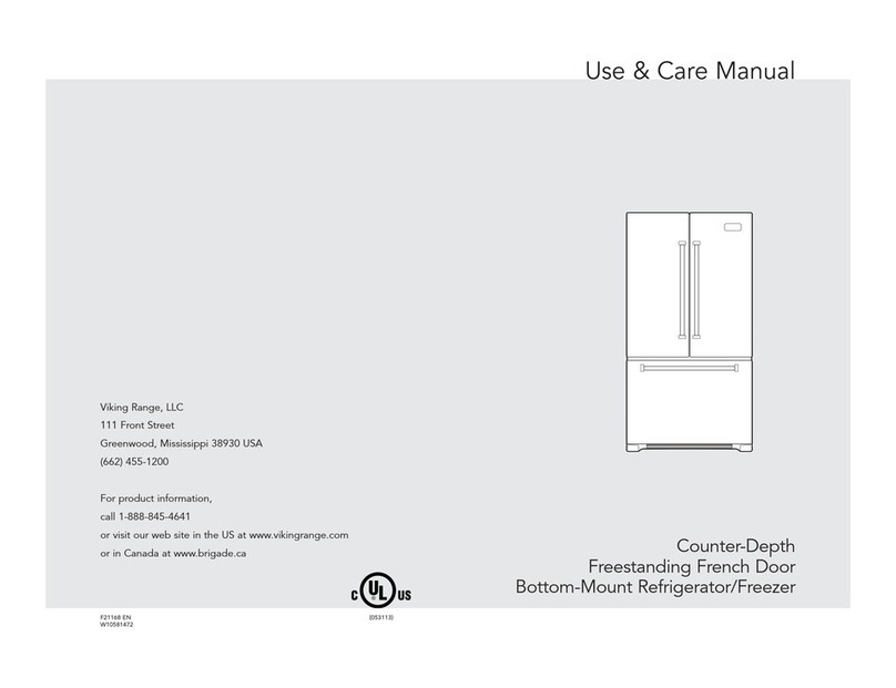Viking Counter-Depth User manual
