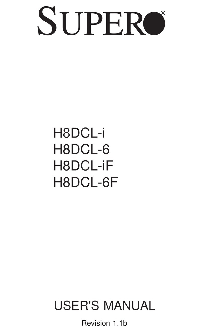 Supero H8DCL-i User manual