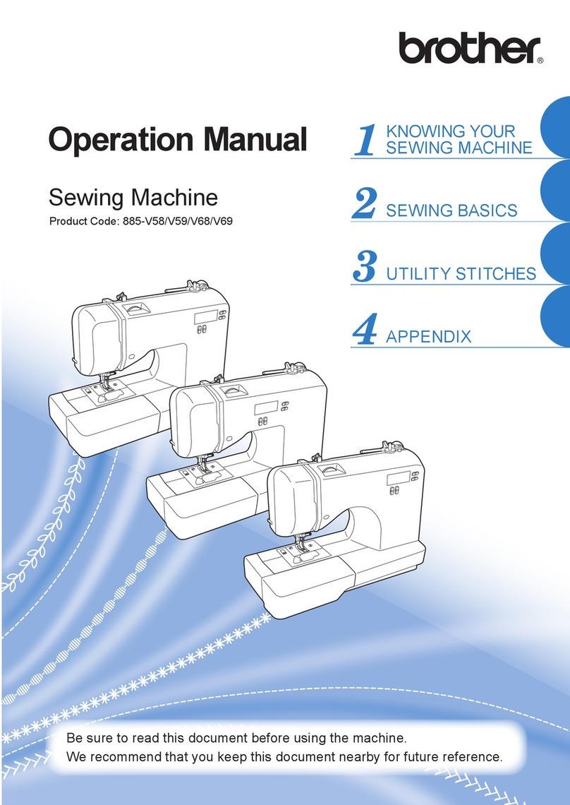 Brother 885-V68 Operation manual