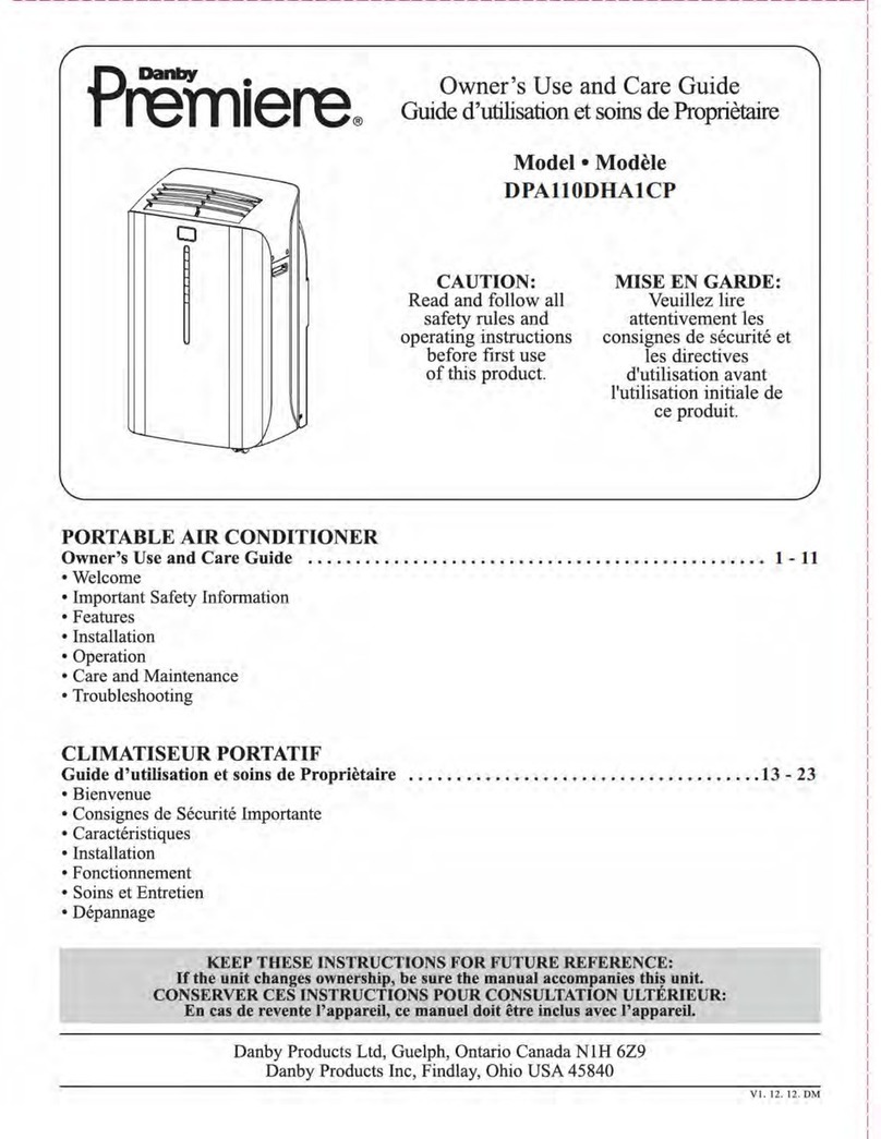 premiere DPA110DHA1CP Assembly instructions