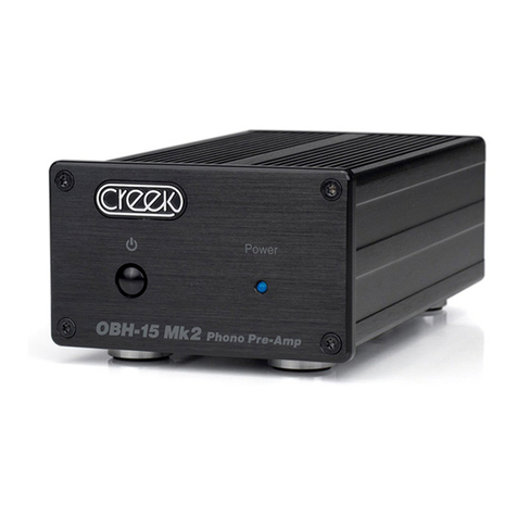 Creek Audio OBH-15 Mk2 User manual