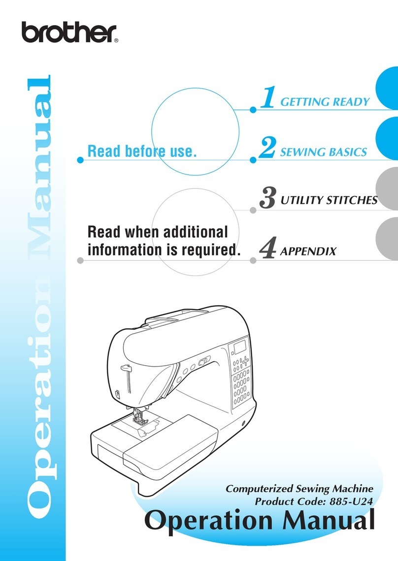 Brother 885-U24 User manual