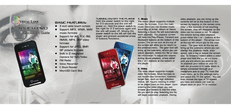 Visual Land V-Touch Pro User manual