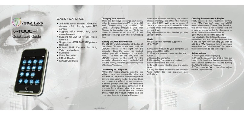 Visual Land V-Touch Pro User manual