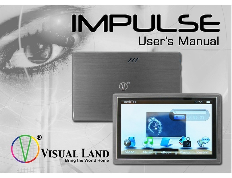 Visual Land Impulse User manual
