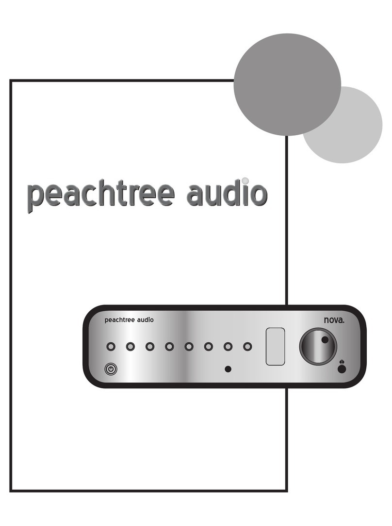 Peachtree Audio Nova owner's manual
