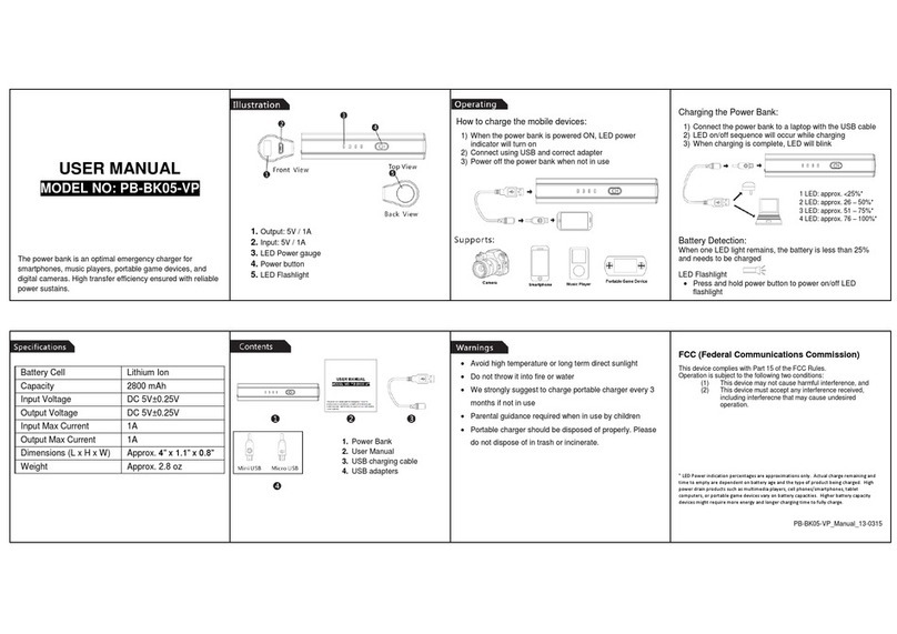 VuPoint PB-BK05-VP user manual