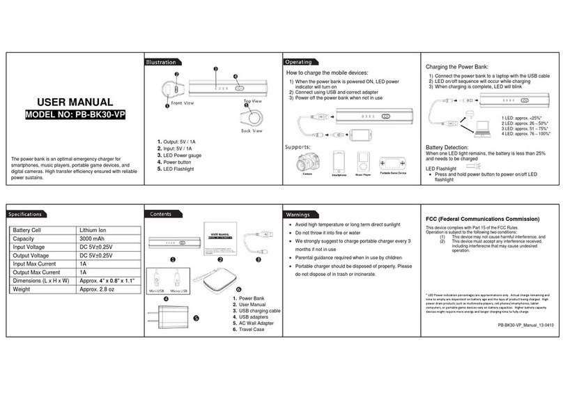 VuPoint PB-BK30-VP user manual