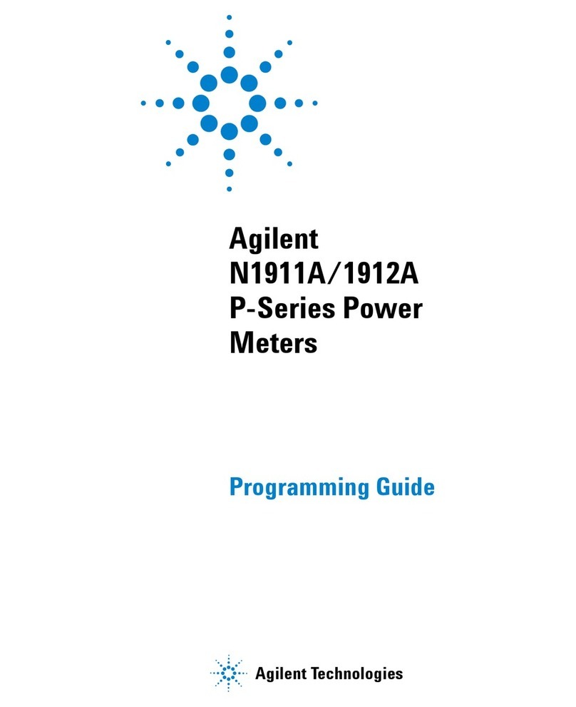 Agilent Technologies N1911A Programming guide