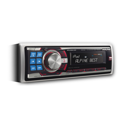 Alpine CDE-9880R User manual