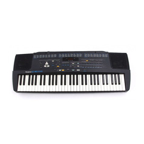 Roland E-16 User manual