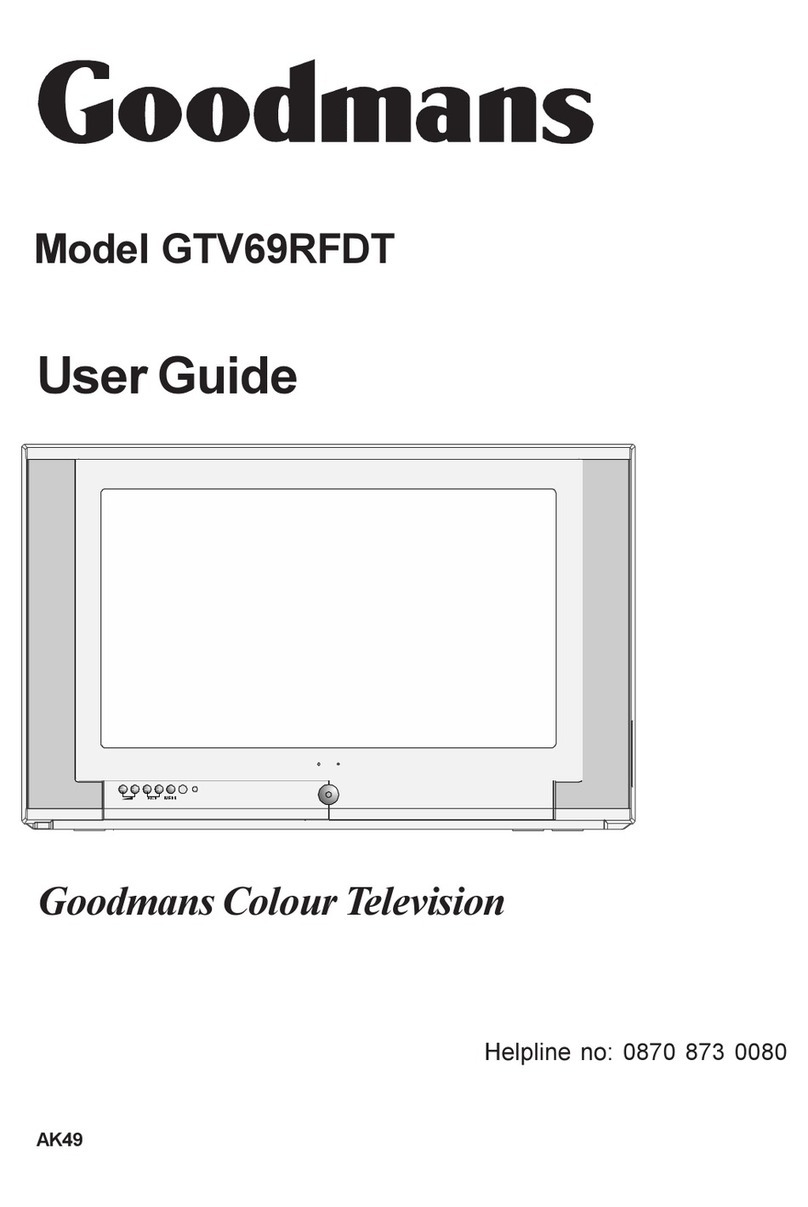 Goodmans GTV69RFDT User manual