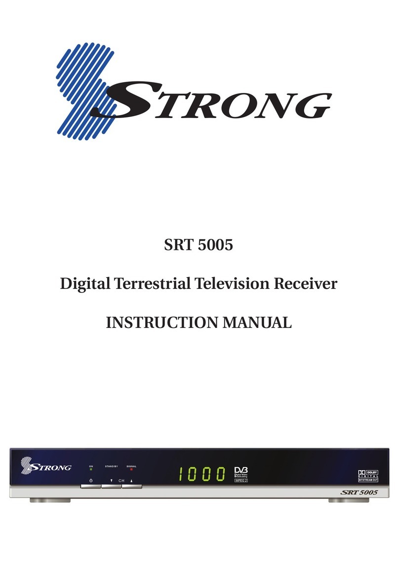Strong SRT 5005 instruction manual