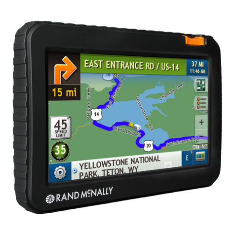 Rand McNally RVND 7715 quick start guide