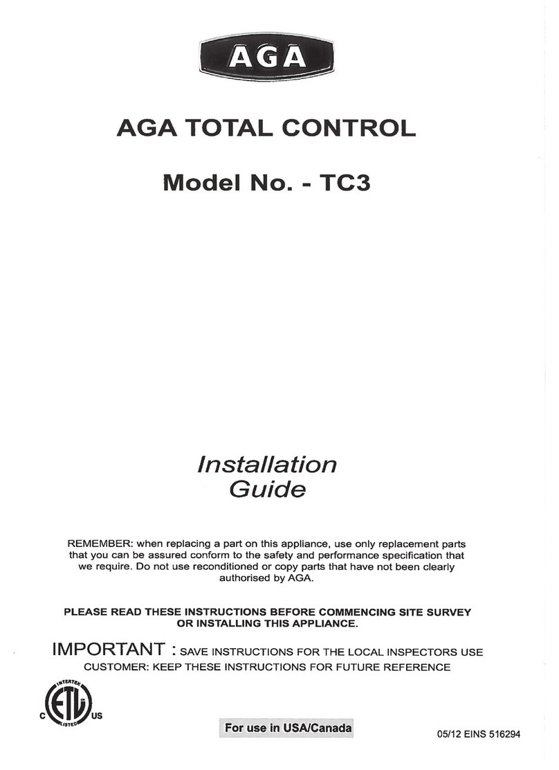 AGA TC3 installation guide