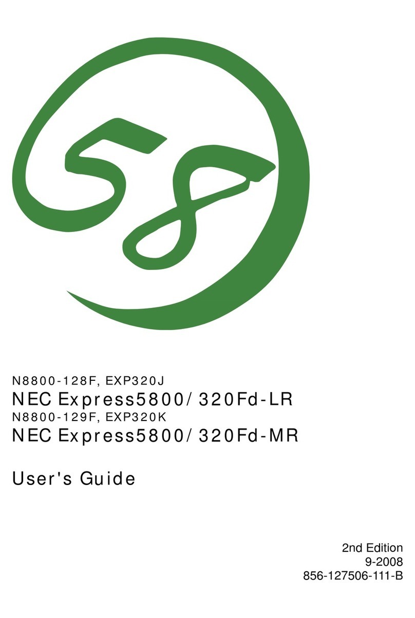 NEC NEC Express5800 Series User manual