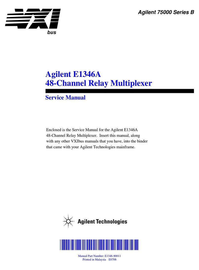 Agilent Technologies E1346A User manual