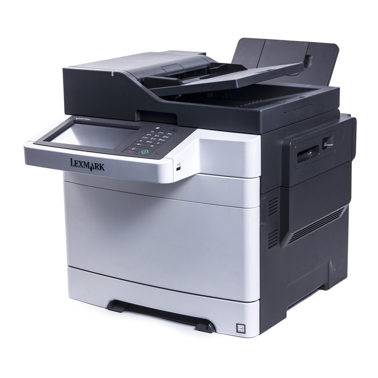 Lexmark CX510 series user guide