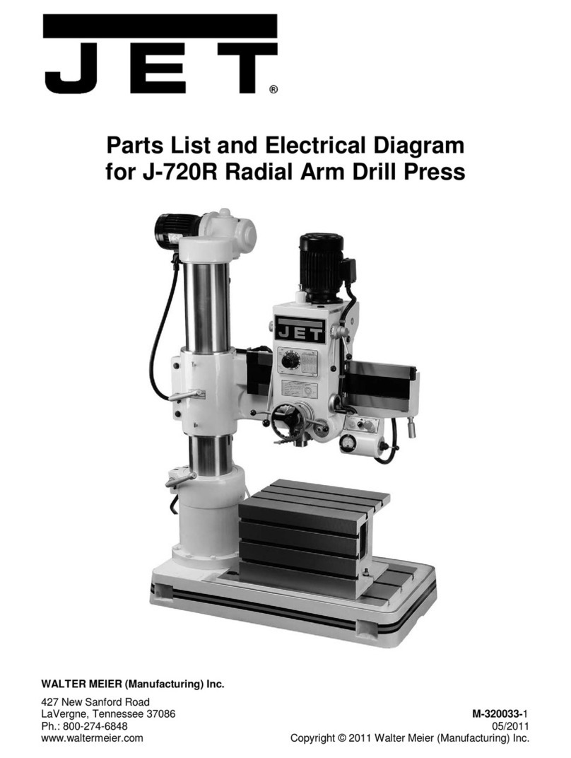 Jet J-720R User manual