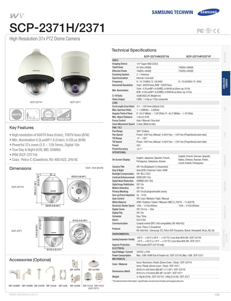 Samsung SCP-2371 Technical specifications
