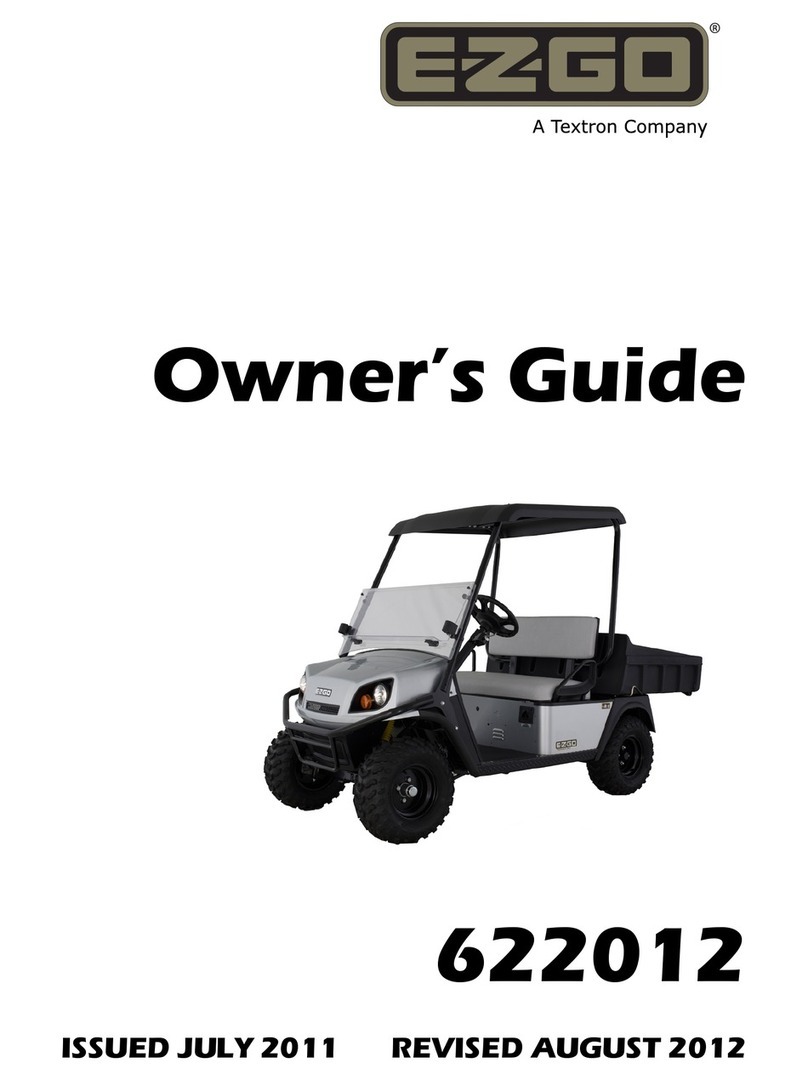 Ezgo Terrain 250 - Gas User manual