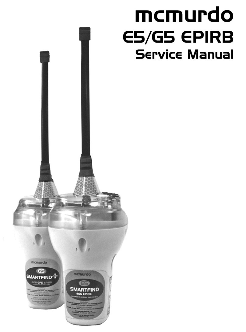 mcmurdo E5; G5 Service manual