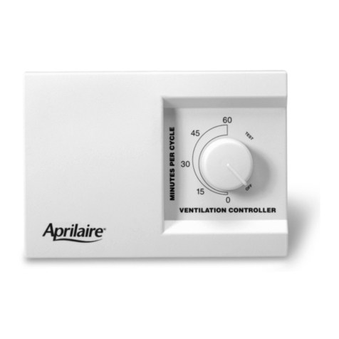 Aprilaire 8120 owner's manual