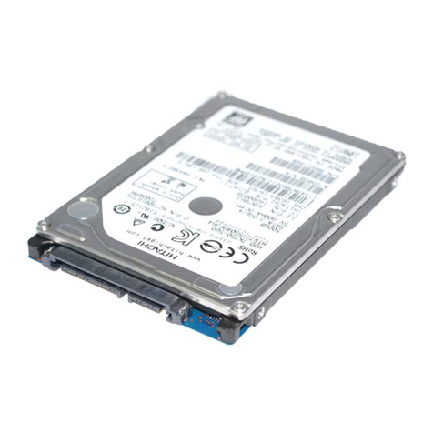 Hitachi Travelstar HTS541616J9SA00 User manual