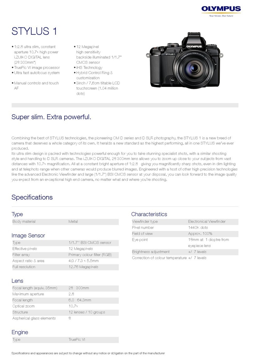 Olympus Stylus 1 User manual