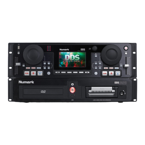 Numark DDS80 User manual