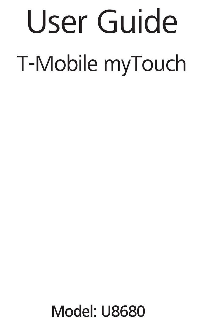 T-Mobile myTouch U8680 User manual